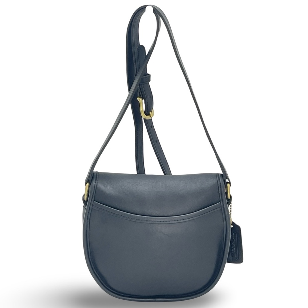 🛎️ Coach Watson Turn-lock Black Vintage Crossbody Bag - Picture 2 of 15